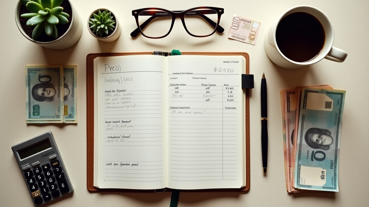 Household economics concept